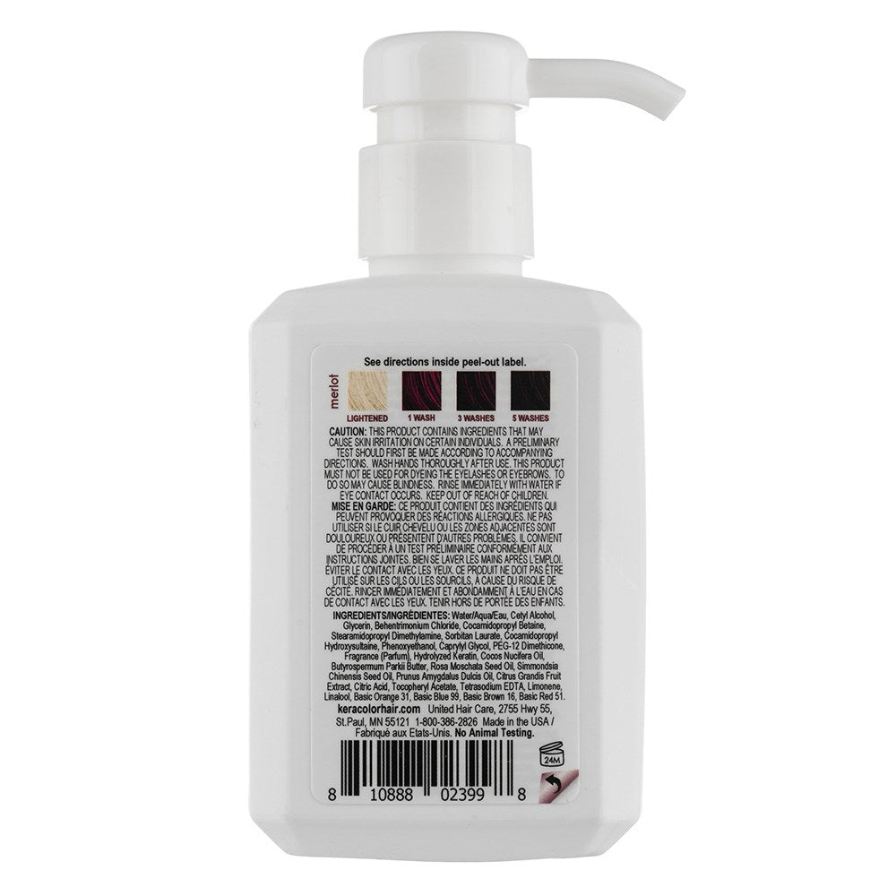 Keracolor Color Clenditioner Coloring Shampoo Merlot 355ml Hover Image