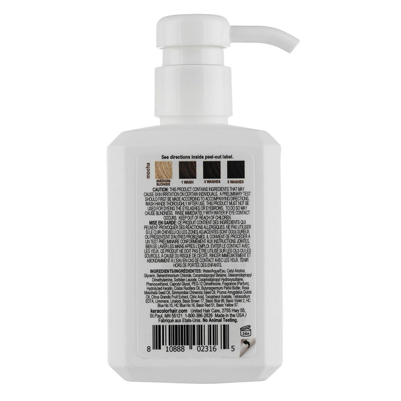 KERACOLOR COLOR CLENDITIONER COLORING SHAMPOO MOCHA 355ML