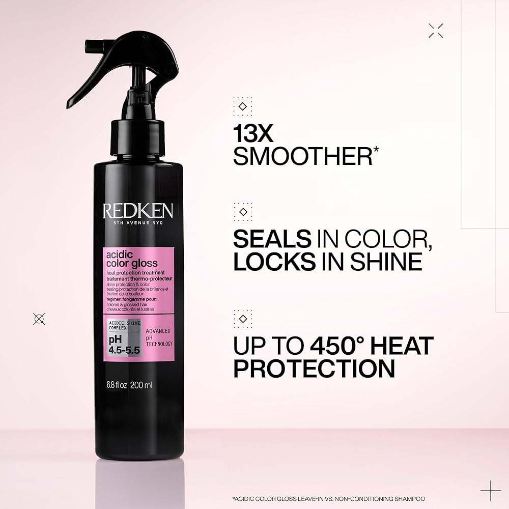 REDKEN ACIDIC COLOR GLOSS HEAT PROTECTION TREATMENT 190ML Hover Image
