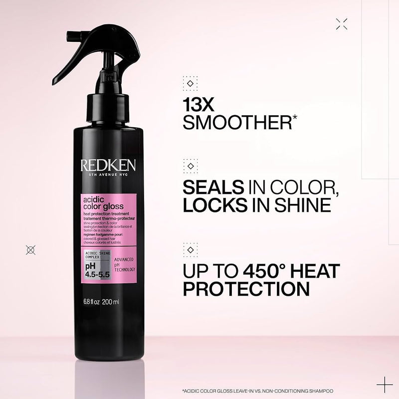 REDKEN ACIDIC COLOR GLOSS HEAT PROTECTION TREATMENT 190ML
