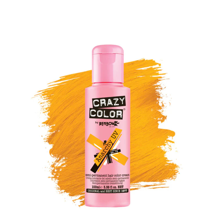 CRAZY COLOR  SEMI-PERMANENT HAIR COLOR CREAM - ANARCHY UV #76