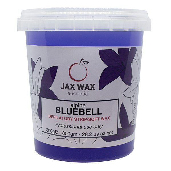 JAX WAX ALPINE BLUEBELL STRIP WAX 800GMS - LAVENDER