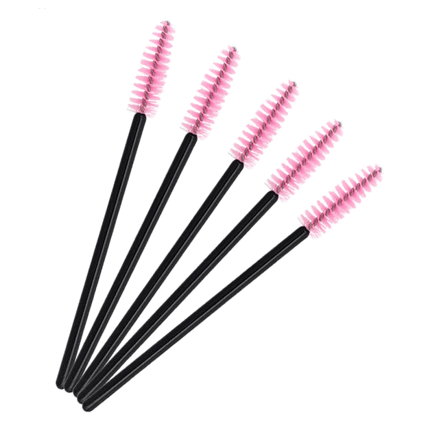 COLOURED MASCARA WANDS - 50 PACK