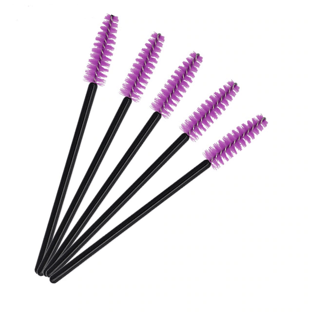 COLOURED MASCARA WANDS - 50 PACK