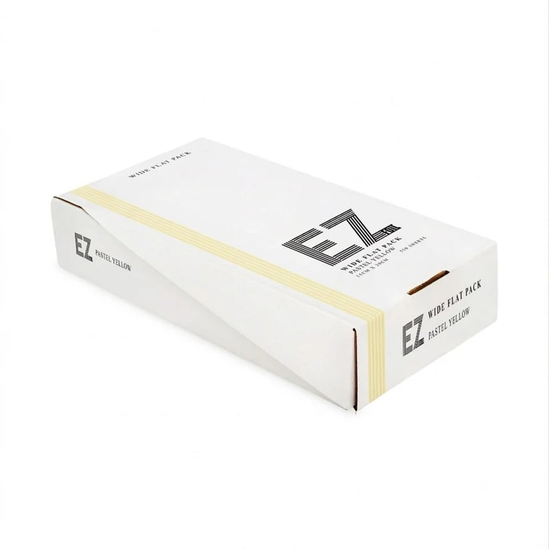 EZ FOIL PASTEL YELLOW WIDE FLAT PACK 500 SHEETS
