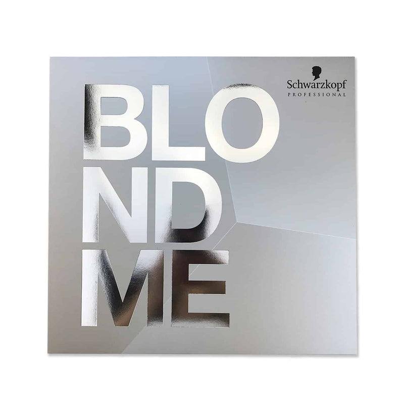 SCHWARZKOPF BLONDME COLOUR CHART