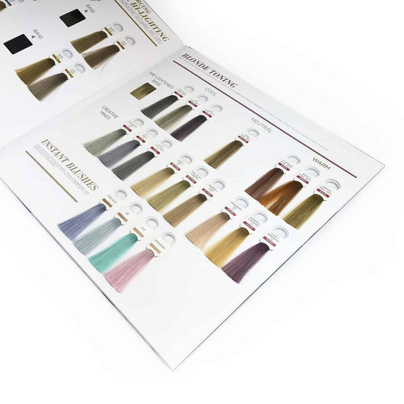 SCHWARZKOPF BLONDME COLOUR CHART