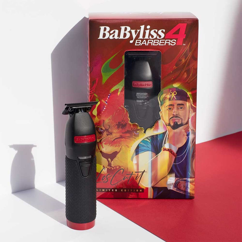 BABYLISSPRO BLACK/REDFX SKELETON LITHIUM HAIR TRIMMER