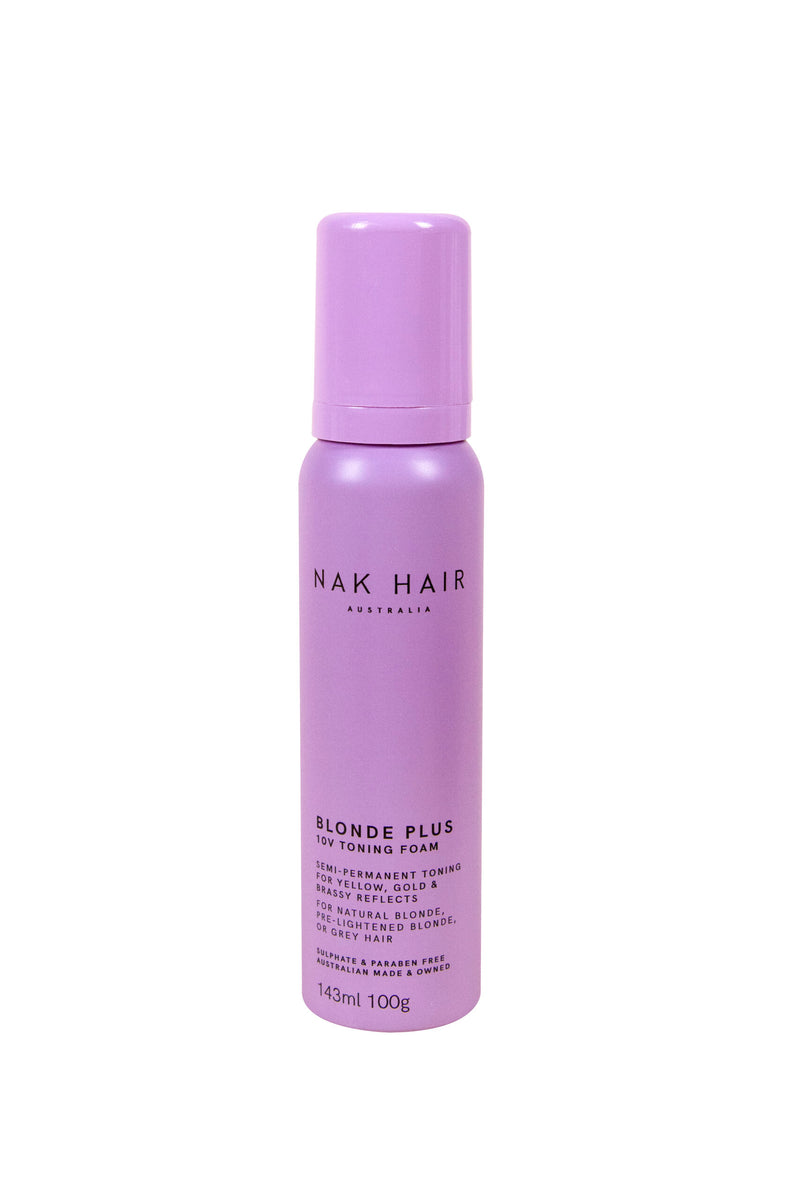 NAK BLONDE PLUS 10V TONING FOAM 100G