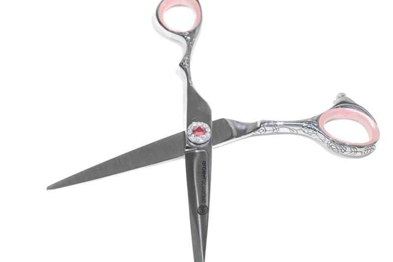GLOBAL SCISSORS BLUSH BUNDLE - 6 INCH SCISSOR AND 6 INCH THINNER