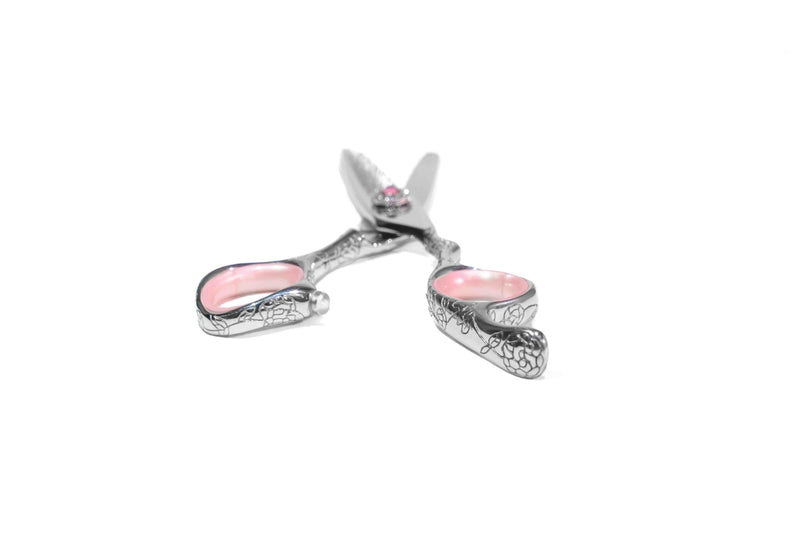 GLOBAL SCISSORS BLUSH BUNDLE - 6 INCH SCISSOR AND 6 INCH THINNER