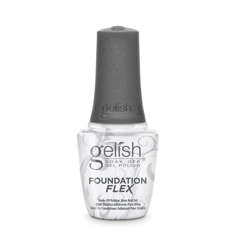 GELISH SOAK FOUNDATION FLEX CLEAR BASE NAIL GEL 15ML