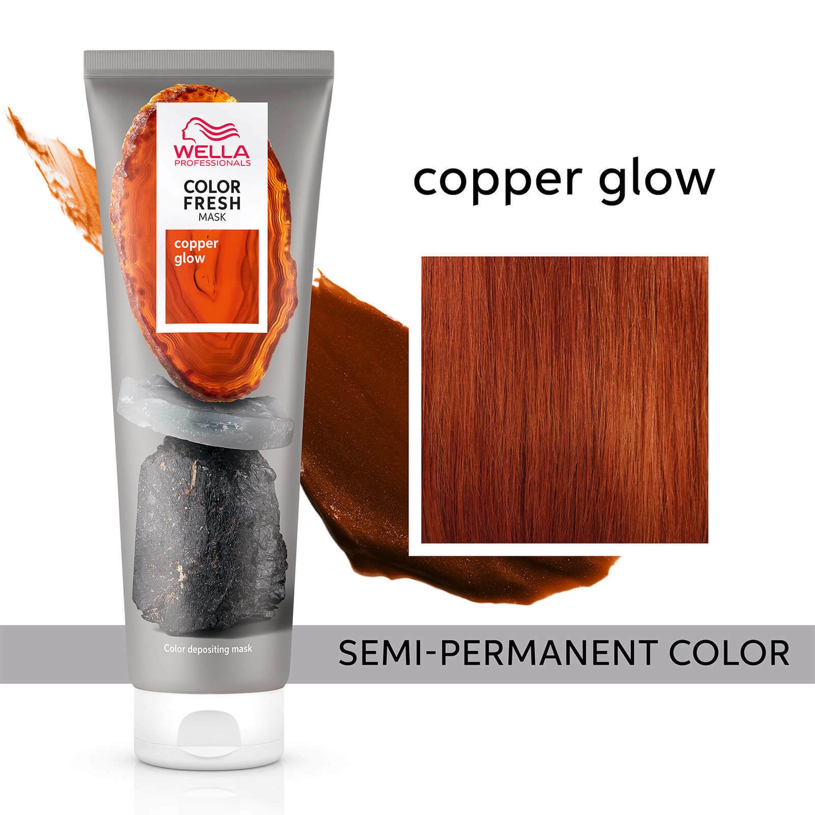 WELLA COLOR FRESH MASK COPPER GLOW 150ML Hover Image