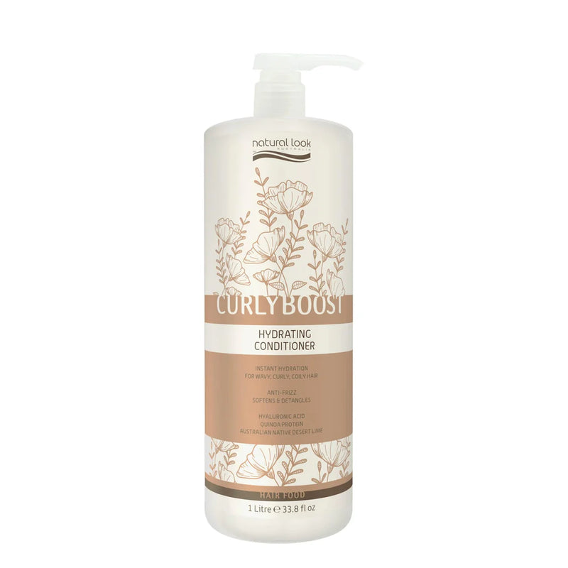 NATURAL LOOK CURLY BOOST HYDRATING CONDITIONER 1 LITRE