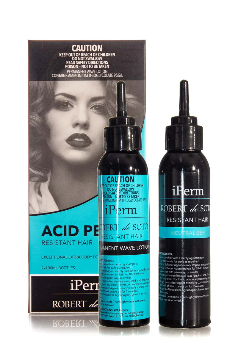 ROBERT DE SOTO iPERM ACID PERM FOR RESISTANT HAIR