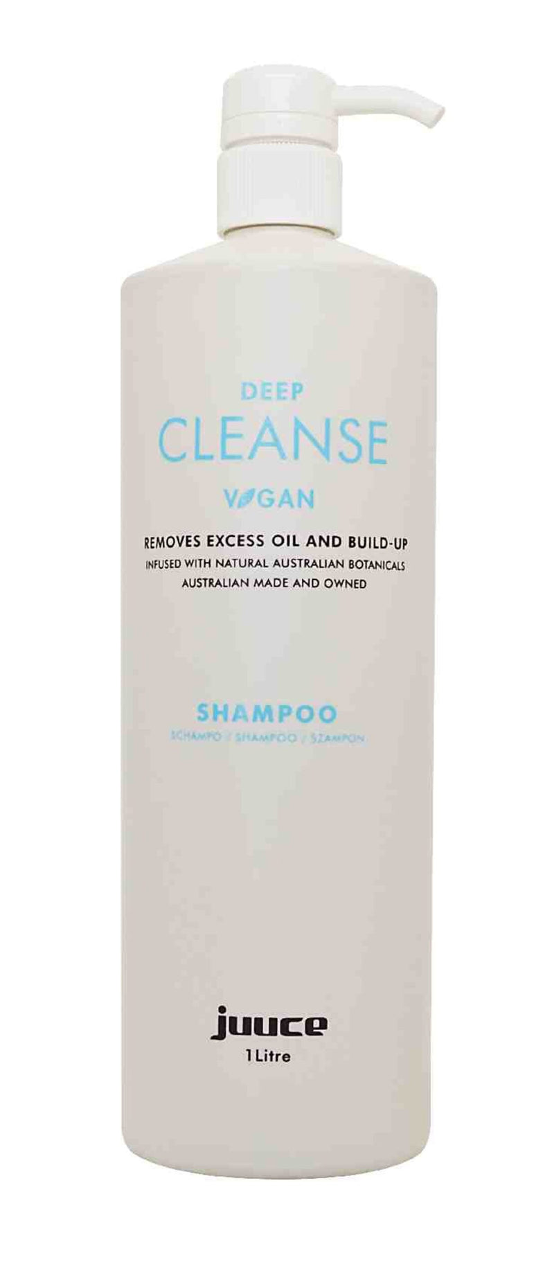JUUCE DEEP CLEANSE SHAMPOO 1 LITRE- NEW