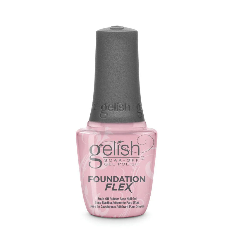GELISH SOAK FOUNDATION FLEX LIGHT NUDE BASE NAIL GEL 15ML