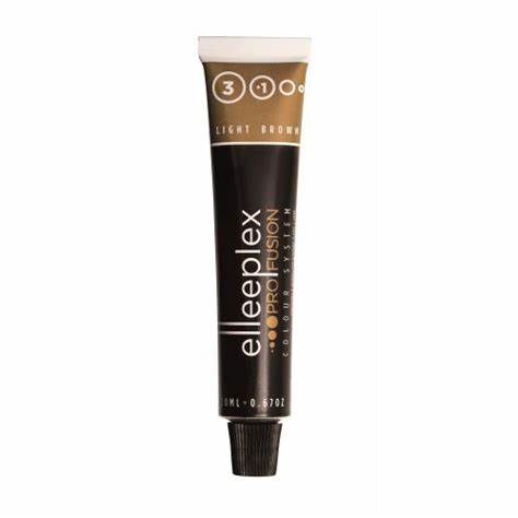 ELLEEBANA ELLEEPLEX LASH AND BROWN TINT PRO LIGHT BROWN 3.1
