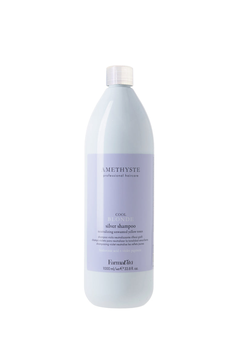 FARMA VITA AMETHYSTE COOL BLONDE SILVER SHAMPOO 1000ML