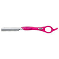 FEATHER STYLING RAZOR LONG HANDLE PINK