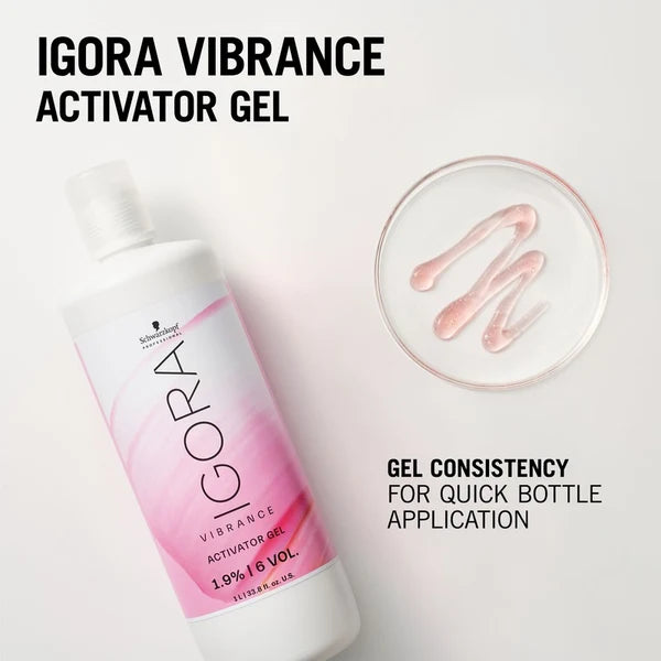 SCHWARZKOPF IGORA VIBRANCE 6 VOL 1.9% ACTIVATOR GEL 1 LITRE