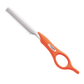 FEATHER STYLING RAZOR SHORT HANDLE ORANGE