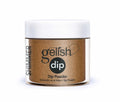 GELISH DIP DIPPING POWDER - BRONZED &amp; BEAUTIFUL 23GM