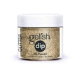 GELISH DIP DIPPING POWDER - GLITTER &amp; GOLD 23GMS