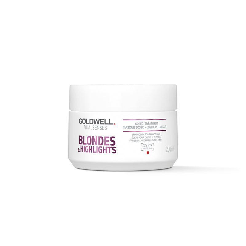 GOLDWELL DUAL SENSES BLONDES & HIGHLIGHTS 60SEC TREATMENT 200ML