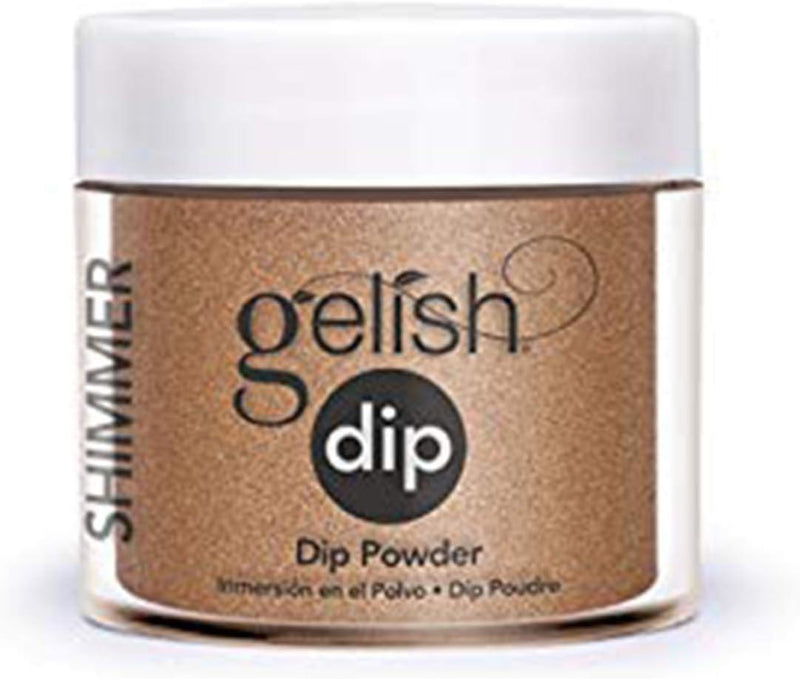 GELISH DIP DIPPING POWDER - BRONZED 23GMS 837