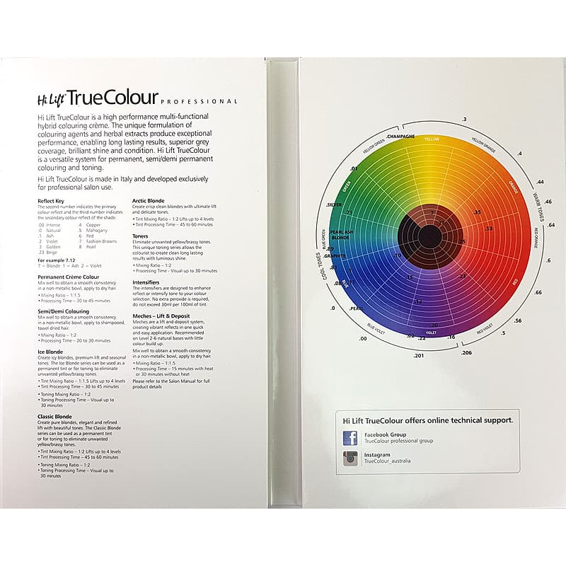 HI LIFT TRUE COLOUR CHART Hover Image