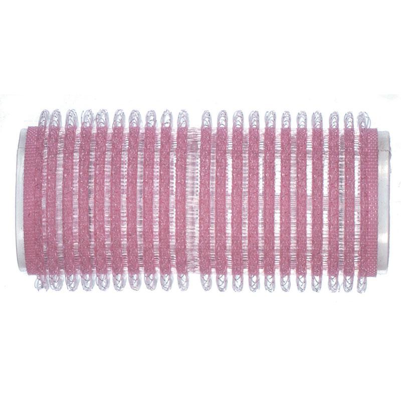 HI LIFT VELCRO ROLLERS 25MM PINK - PK6