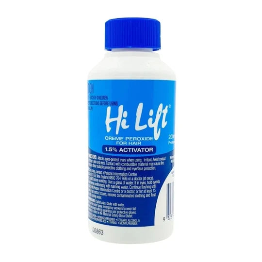 HI LIFT PEROXIDE 1.5% ACTIVATOR 200ML