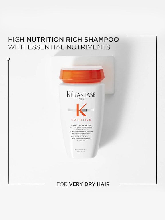 KERASTASE NUTRITIVE BAIN SATIN RICHE SHAMPOO 250ML