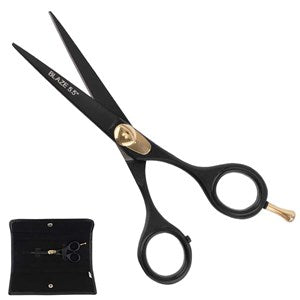 ICEMAN BLAZE 5.5” BLACK HAIRDRESSING SCISSORS
