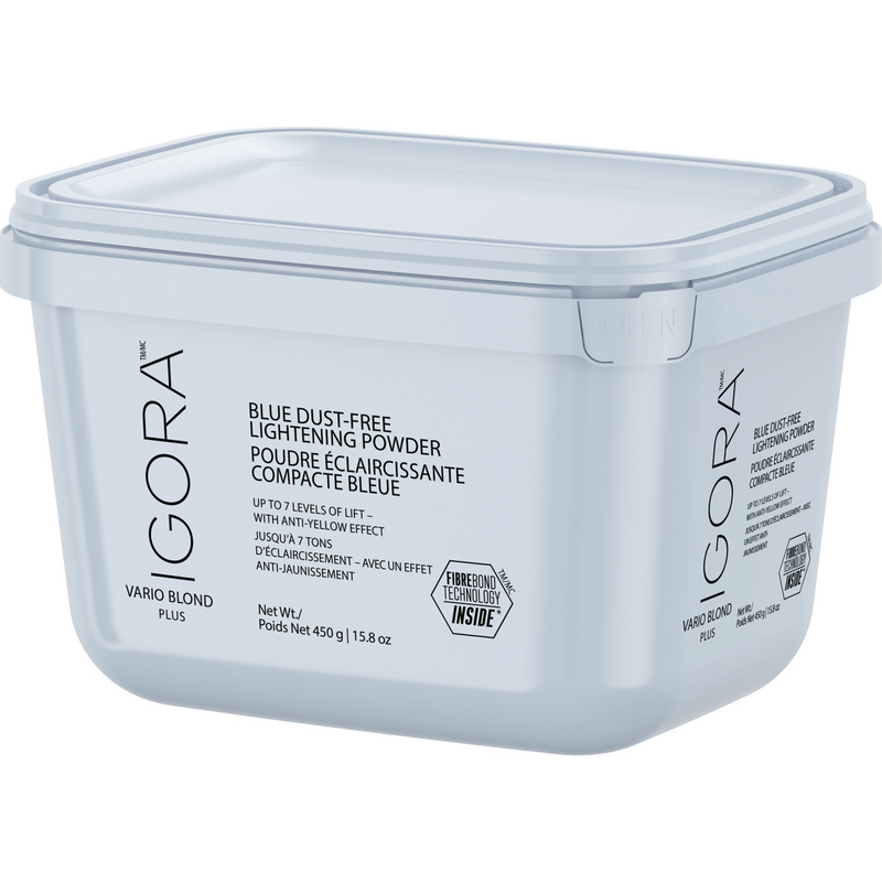SCHWARZKOPF - IGORA VARIO BLOND PLUS BLUE DUST FREE POWDER LIGHTENER 450G
