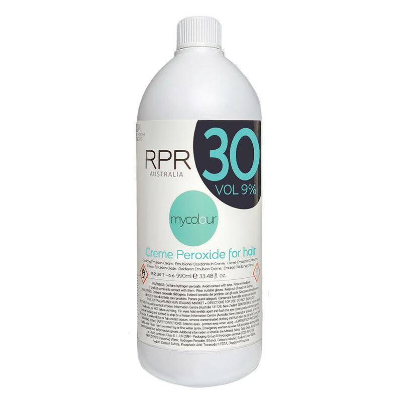 RPR MY COLOUR CREME PEROXIDE 9% 30VOL 990ML