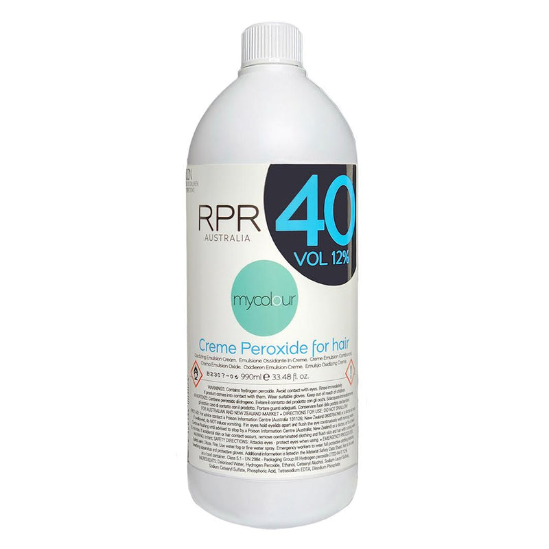 RPR MY COLOUR CREME PEROXIDE 12% 40VOL 990ML