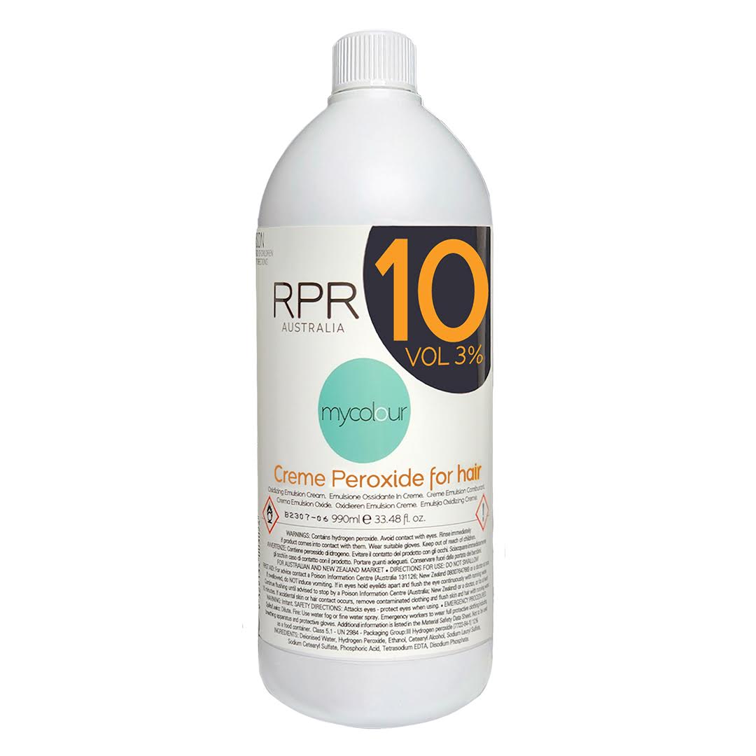 RPR MY COLOUR CREME PEROXIDE 3% 10VOL 990ML