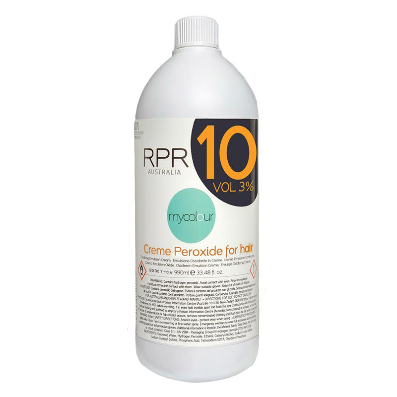 RPR MY COLOUR CREME PEROXIDE 3% 10VOL 990ML