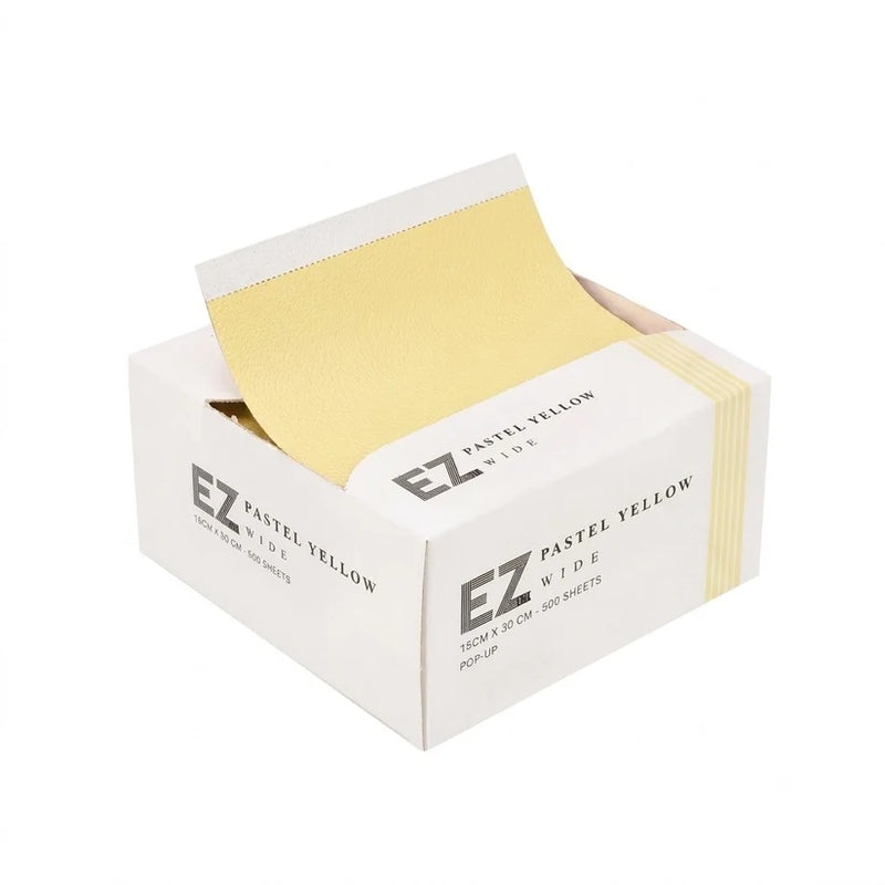 EZ FOIL PASTEL YELLOW WIDE POP UP 500 SHEETS