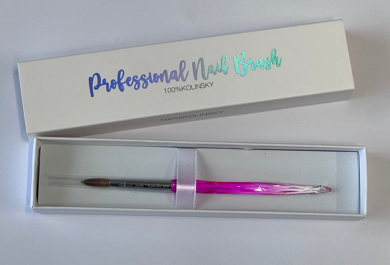 TAYLAH JADE PROFESSIONAL ACRYLIC BRUSH 100% KOLINSKY - SIZE 10