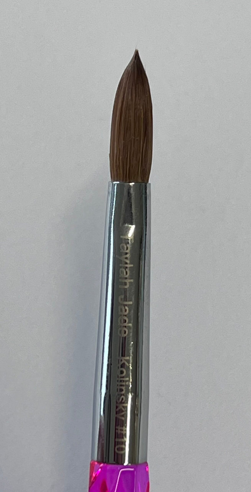 TAYLAH JADE PROFESSIONAL ACRYLIC BRUSH 100% KOLINSKY - SIZE 10