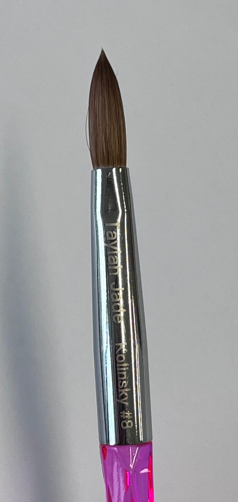 TAYLAH JADE PROFESSIONAL ACRYLIC BRUSH 100% KOLINSKY - SIZE 8