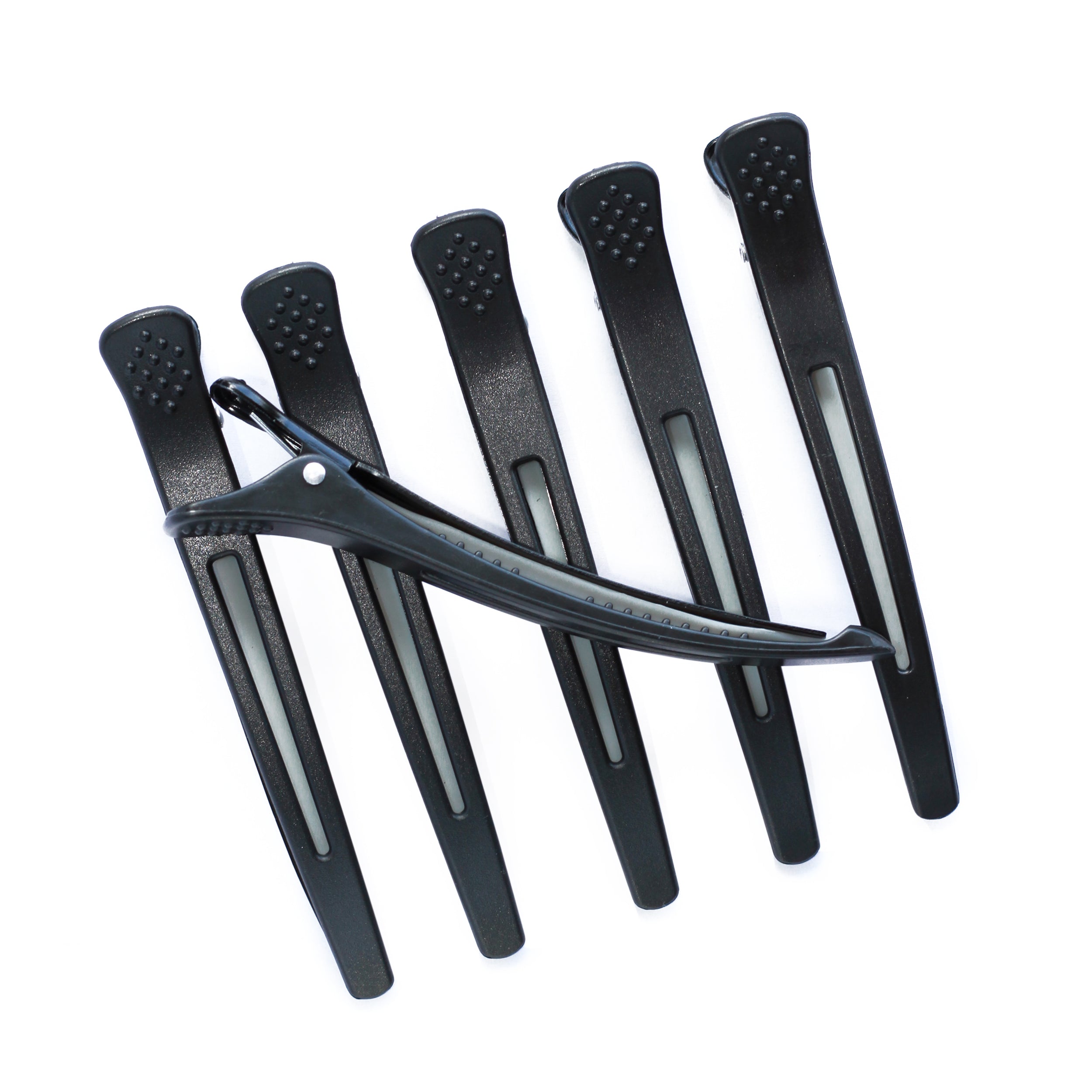 EZ ESSENTIALS FLEXXY CLIPS 6 PACK - BLACK Hover Image