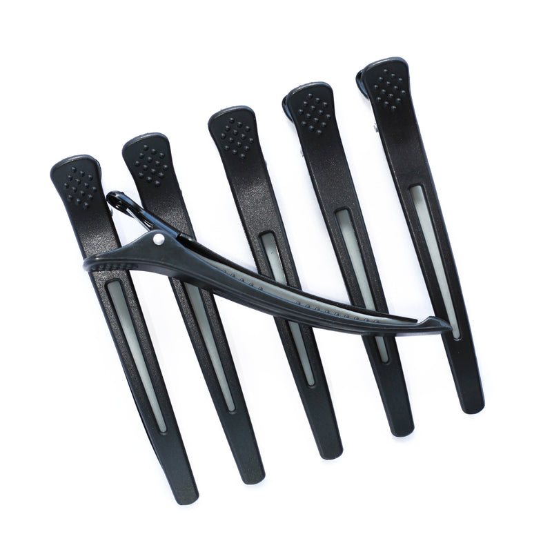 EZ ESSENTIALS FLEXXY CLIPS 6 PACK - BLACK