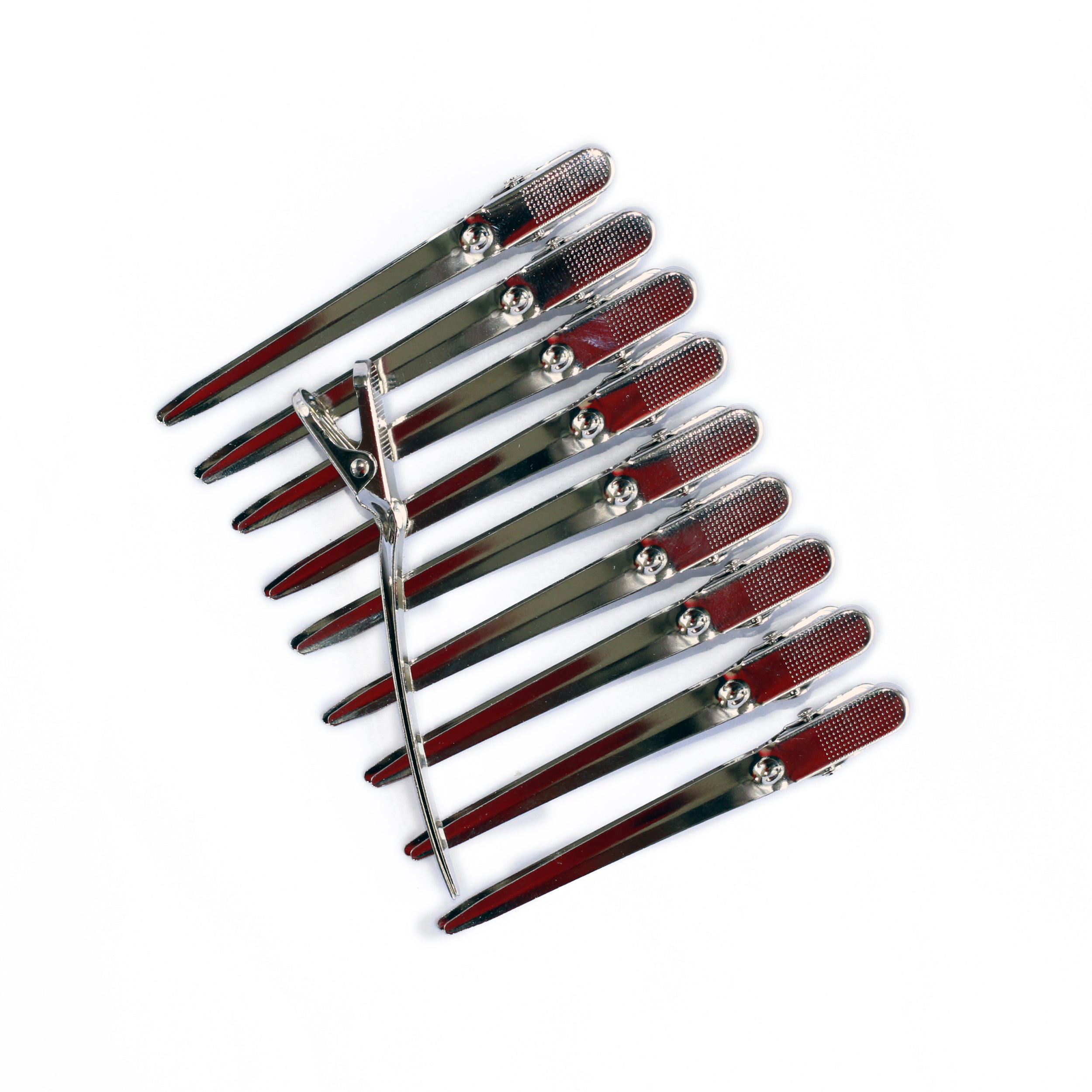 EZ ESSENTIALS METAL DUCK BILL CLIPS - 10PK Hover Image