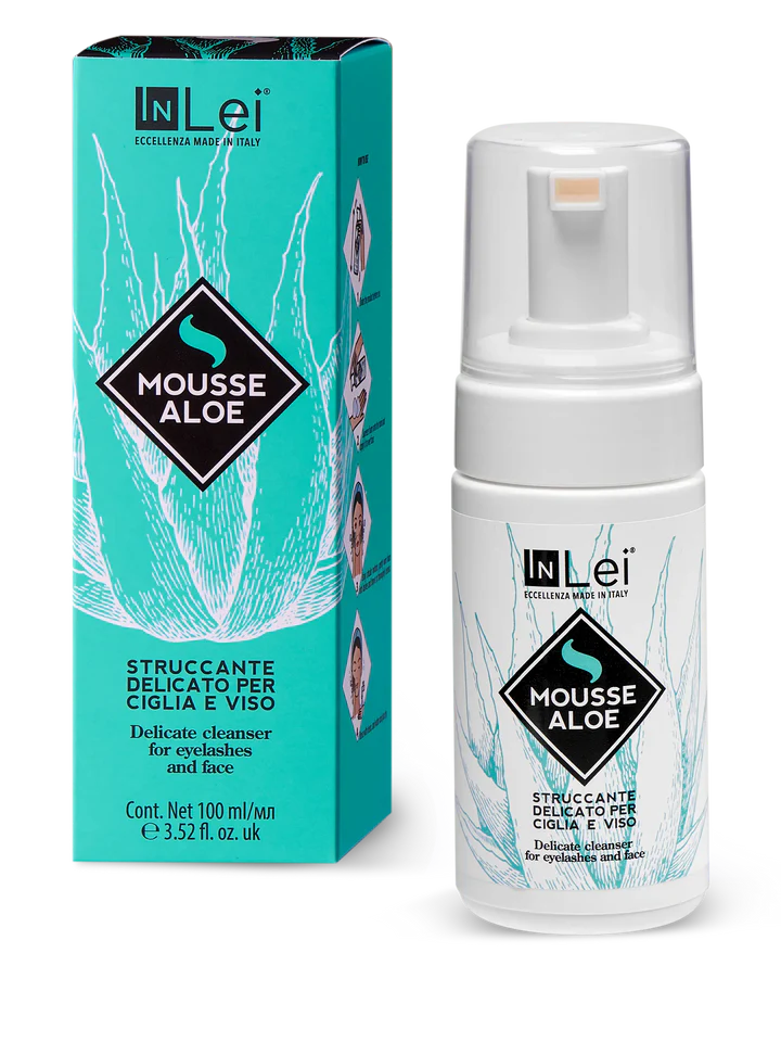 INLEI DELICATE MOUSSE CLEANSER ALOE 100ML