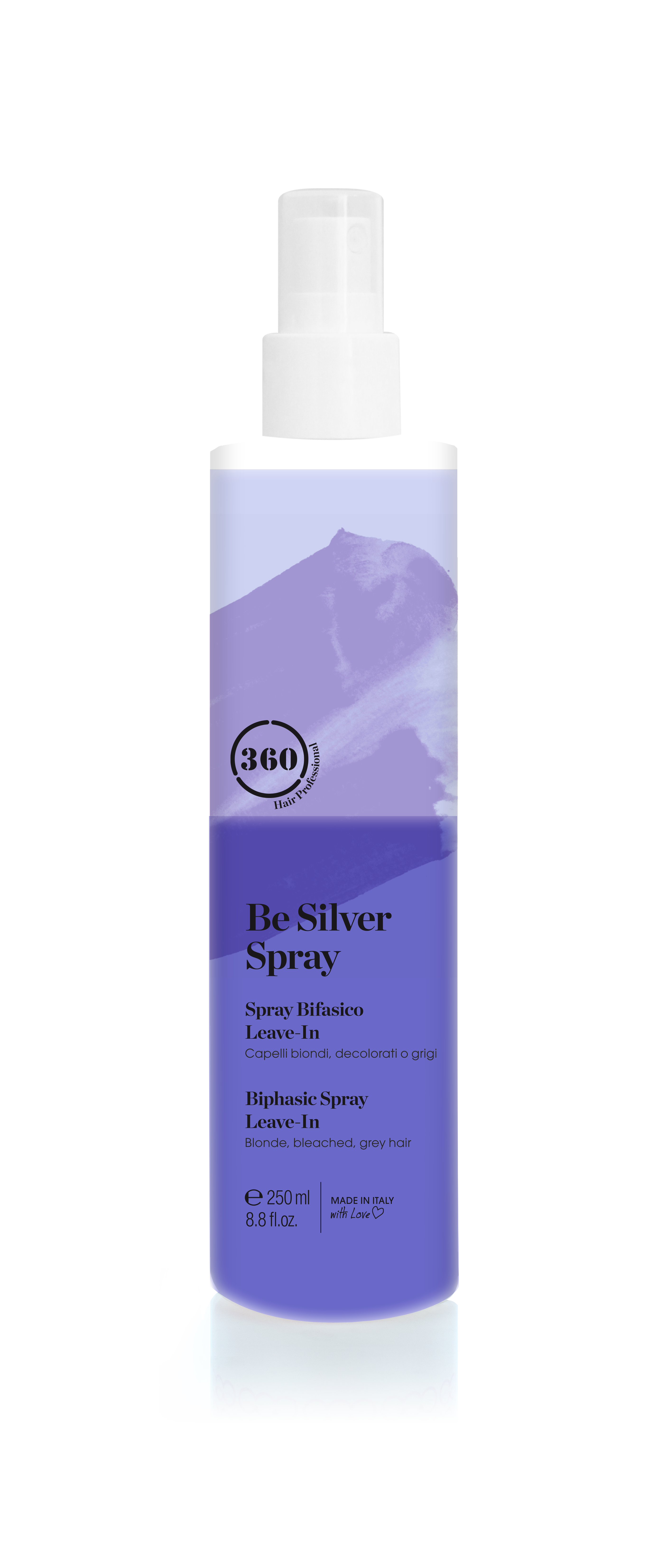 360 HAIR PROFESSIONAL BE SILVER SPRAY 250ML