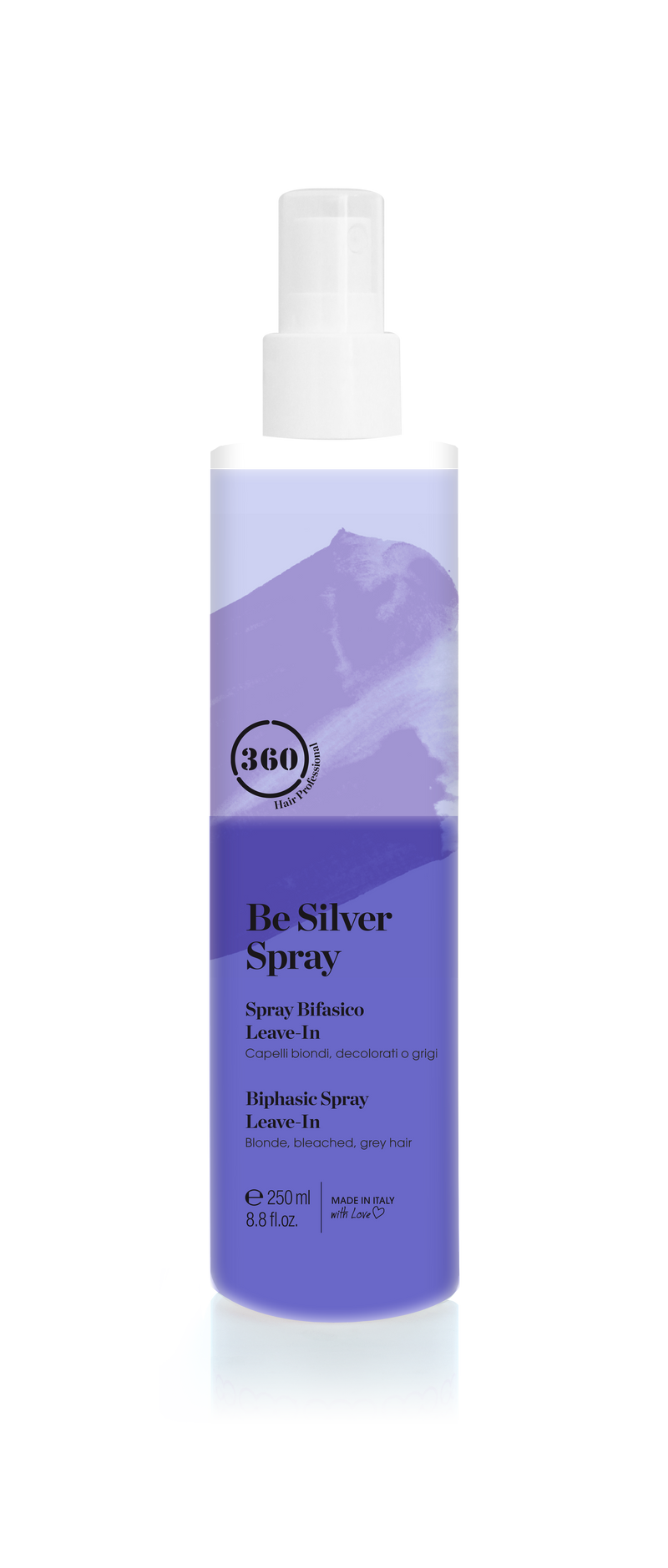 360 HAIR PROFESSIONAL BE SILVER SPRAY 250ML